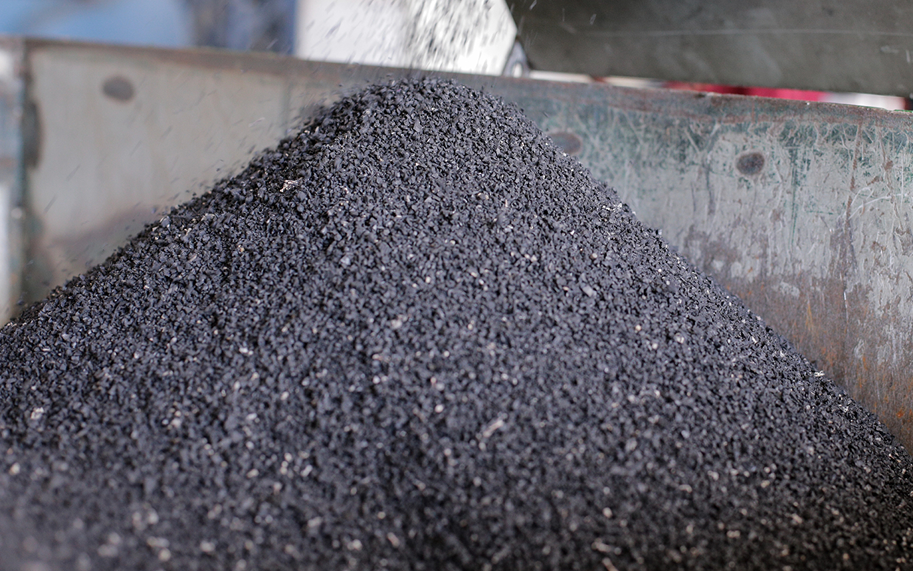 Отримання гумової крихти